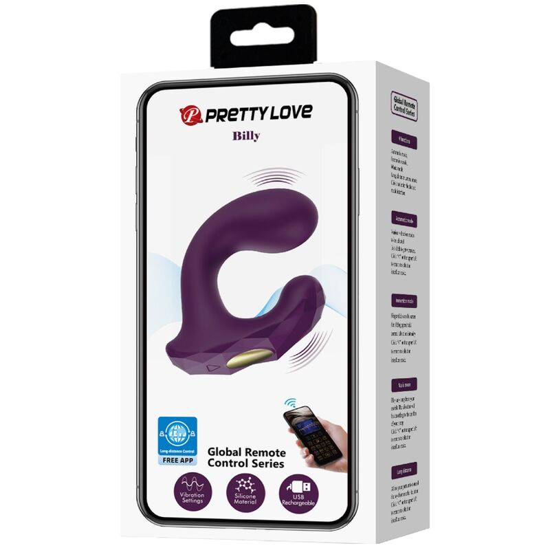 PRETTY LOVE - BILLY VIBRATION AFSTANDSBEDIENING PAARS GRATIS APP
