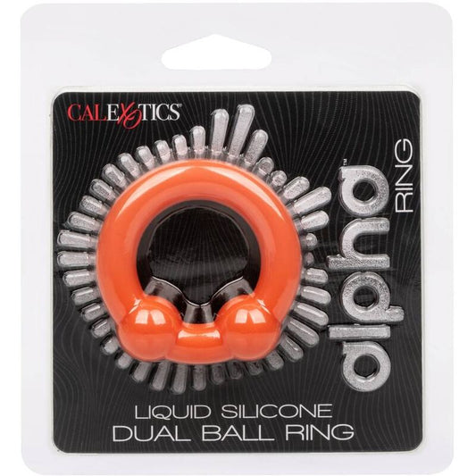 CALEXOTICS - ALPHA DUAL BALL RING ORANJE