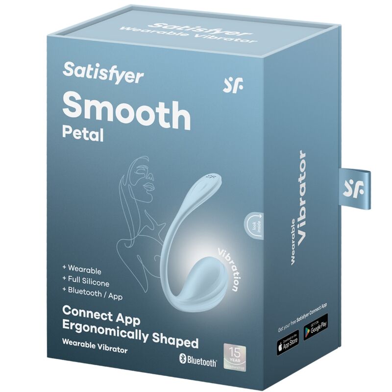 SATISFYER - SMOOTH PETAL G-PUNTSTIMULATOR HEMELSBLAUW GRATIS APP