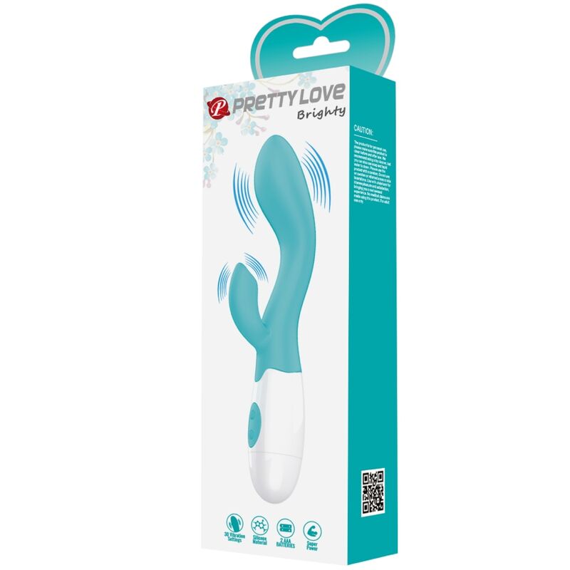 PRETTY LOVE - BRIGHTY G-SPOT VIBRATOR AQUAGROEN