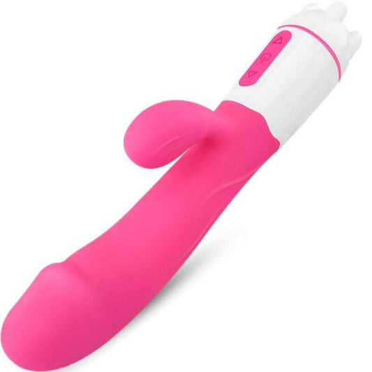 ARMONY - HAPPY VIBRATOR & OPLAADBARE FUCHSIA STIMULATOR