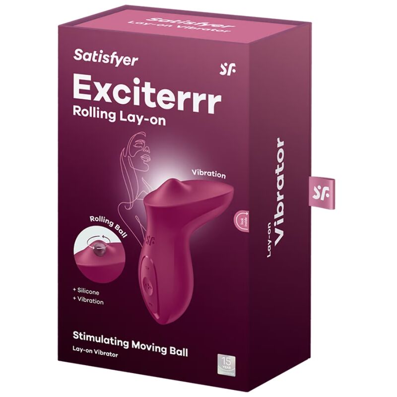 SATISFYER - EXCITERRR LAY-ON CLITORIS BESSENVIBRATOR