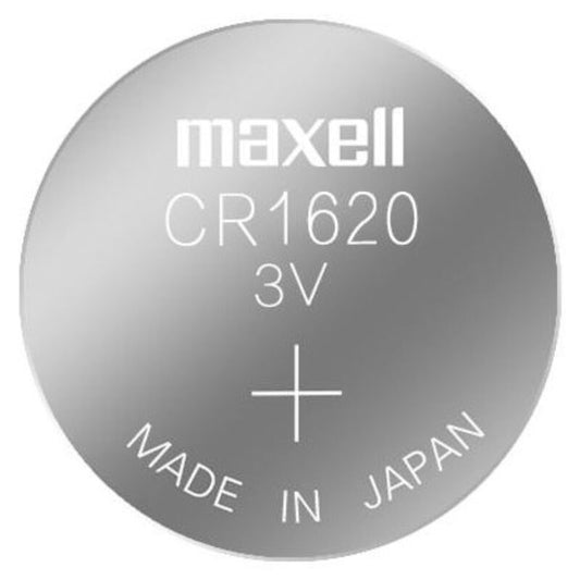MAXELL - BATTERIJ LITHIUM CR1620 3V 5 STUKS