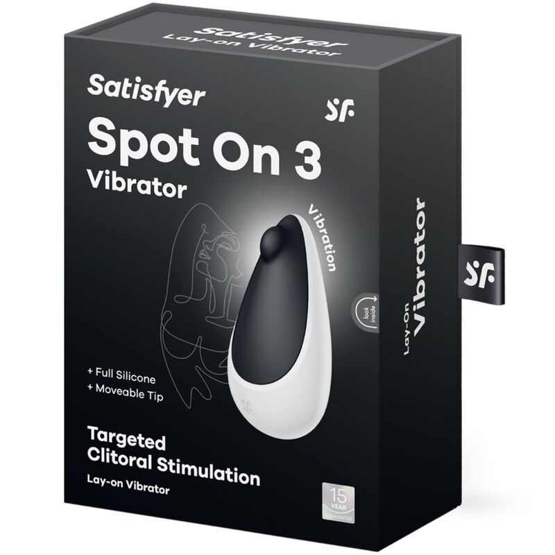 SATISFYER - SPOT ON 3 KLITORISSTIMULATOR ZWART