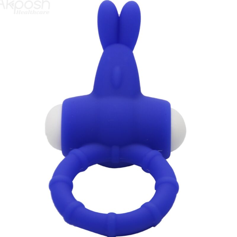 ARMONY - MS BUNNY VIBRATORRING SILICONE BLAUW