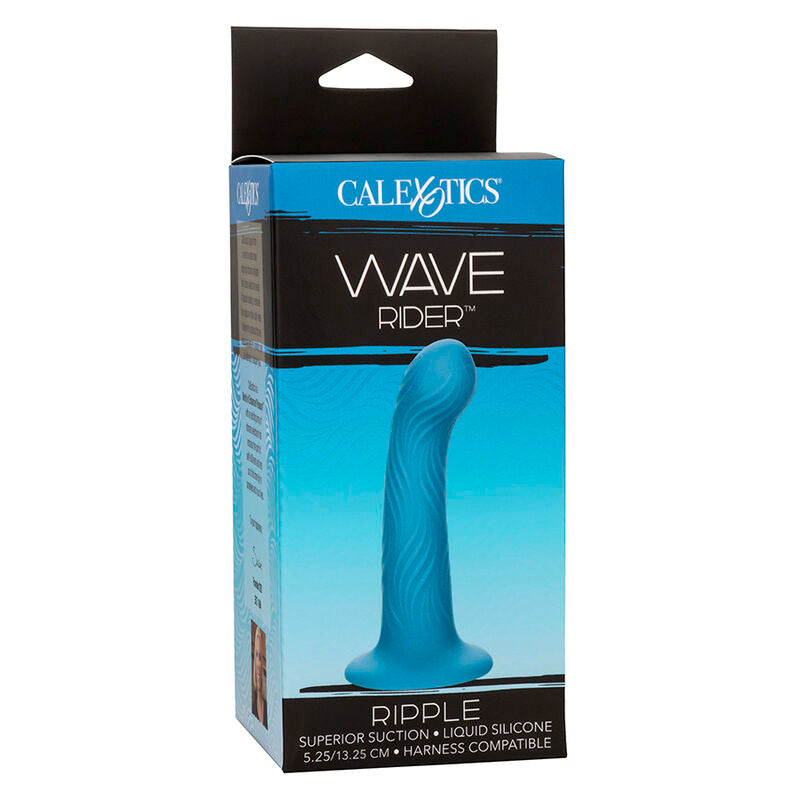 CALEXOTICS - WAVE RIDER RIPPLE ANAL PLUG BLAUW