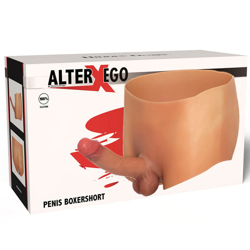 HIDDEN DESIRE - ALTER EGO BOXERSHOT MET PENIS 18 CM MAAT S/M