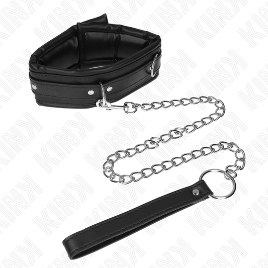 KINK - ZWARE KETTING MET RIEM 65 CM MODEL 4 VERSTELBAAR 36,5-50 CM