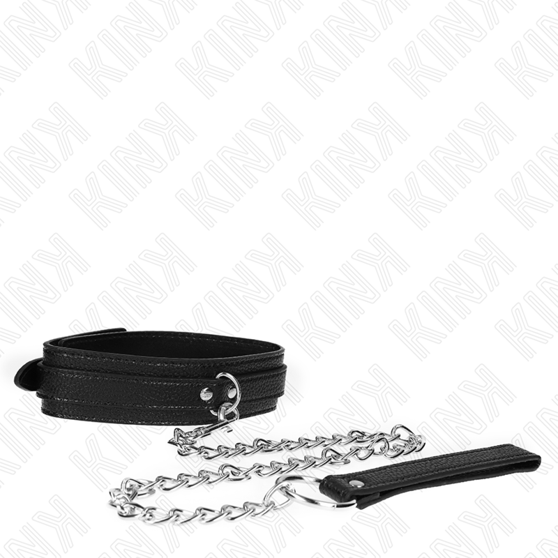 KINK - KETTING MET SLANGENPRINT EN RIEM 65 CM