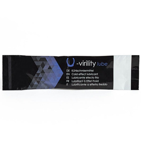500 COSMETICS - U-VIRILITY LUBE KOUD EFFECT GLIJMIDDEL 10 X 5 ML