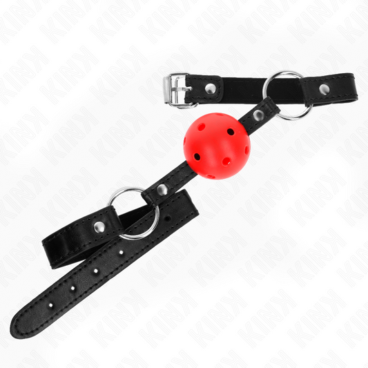 KINK - HOLLE HARD RODE BAL 4,5 CM KNEVEL MODEL 1 63,5 X 2 CM
