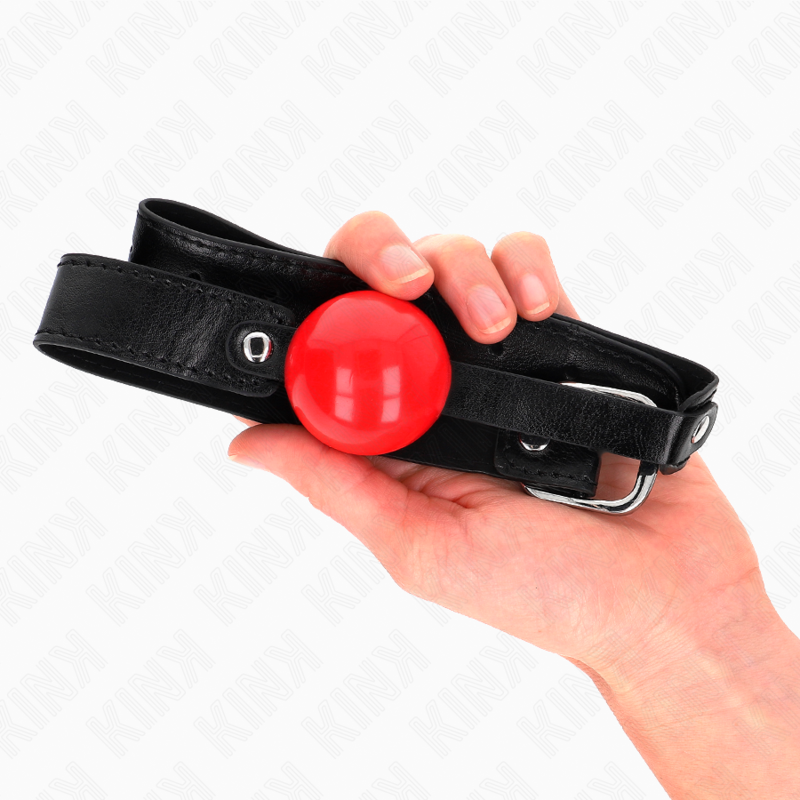 KINK - ZACHTE TPE BAL 4 CM KNEVEL MODEL 1 66 x 2,5 CM VERSTELBAAR 41-61 CM