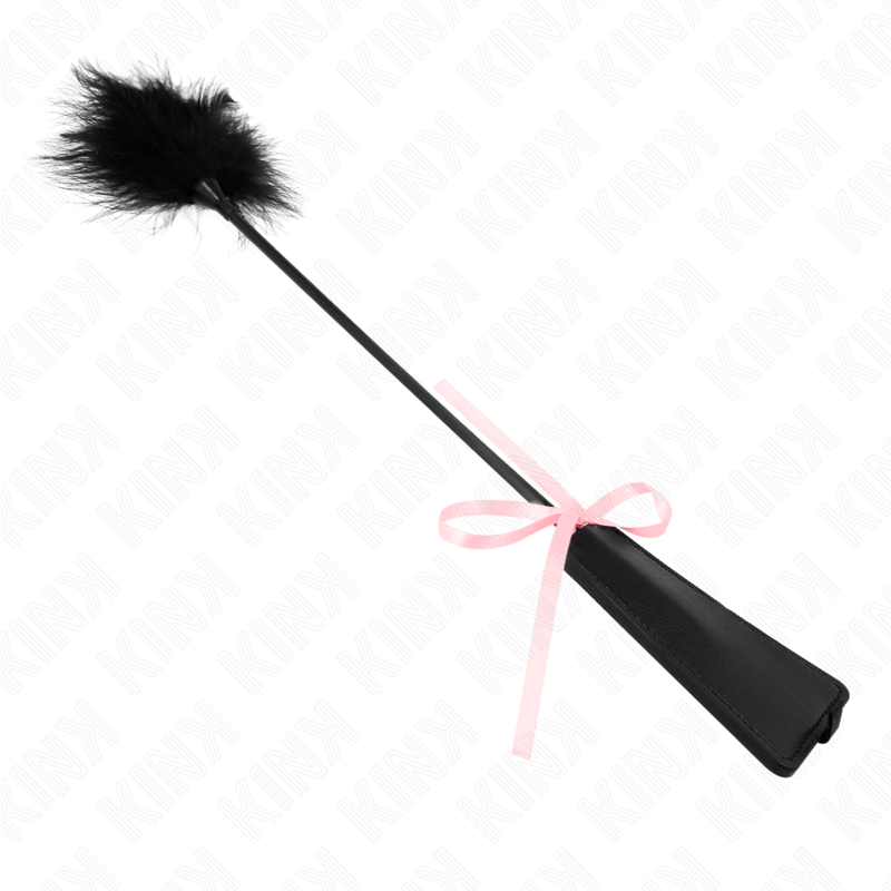 KINK – KNUFFEL VEER MET ROZE LINT STRIK 49 CM