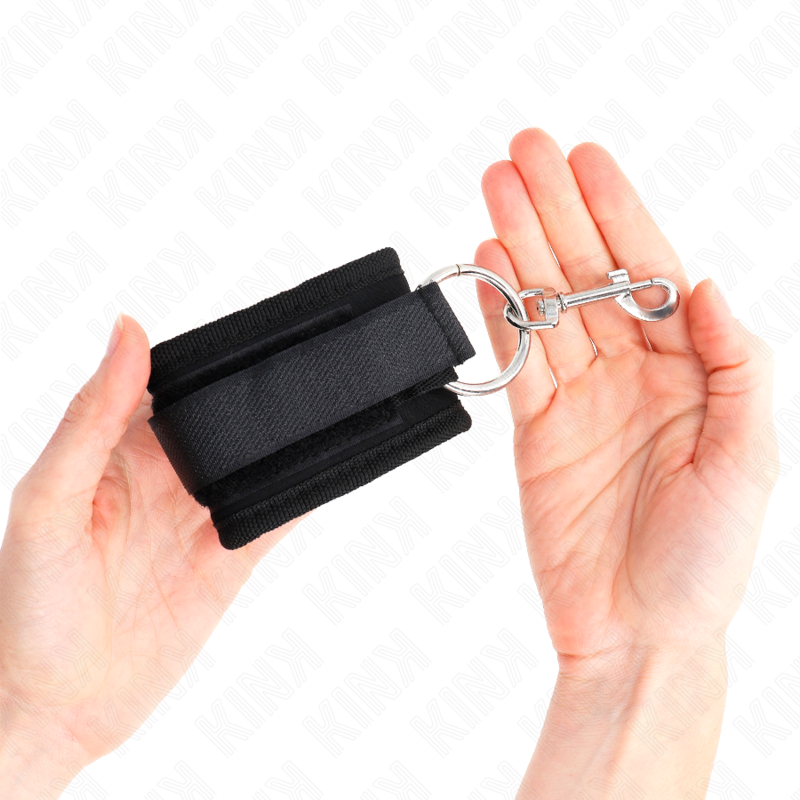 KINK - POLSBROEKEN ZWART VERSTELBAAR 18-35 CM X 6 CM