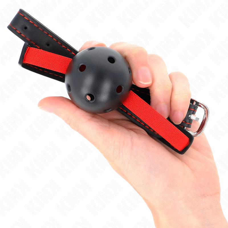 KINK - HOLLOW MONDPROP HARD 4,5 CM MET ELASTISCHE RIEM 56 x 1,5 CM