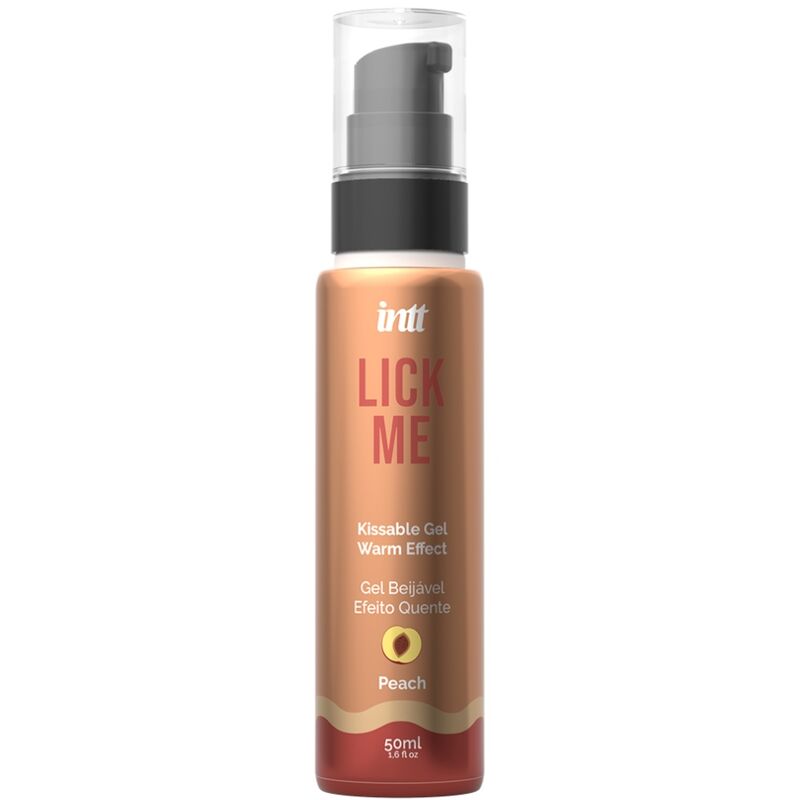 INTT - LICK ME PEACH EETBARE GEL WARMTE-EFFECT