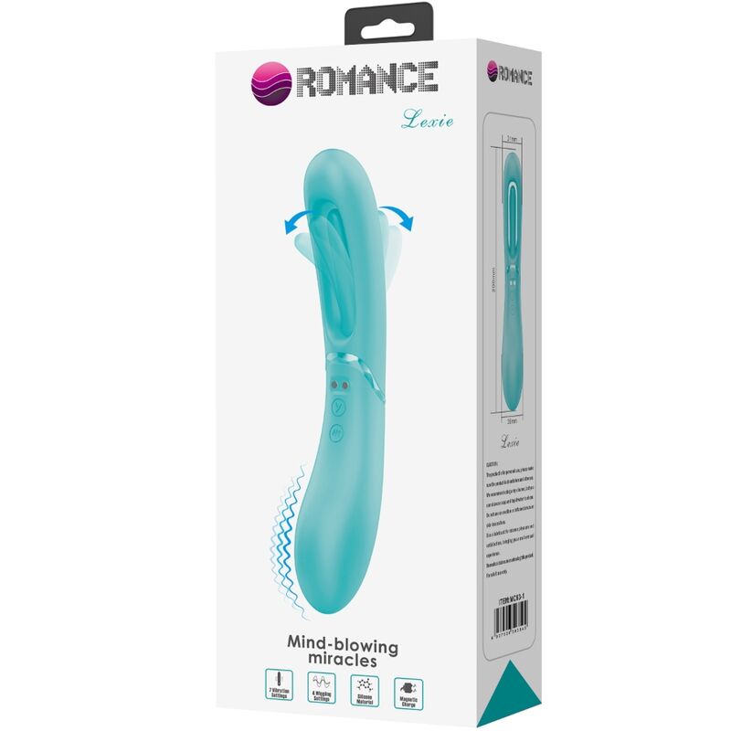 ROMANCE - LEXIE G-SPOT VIBRATOR 7 TRILLINGEN BLAUW