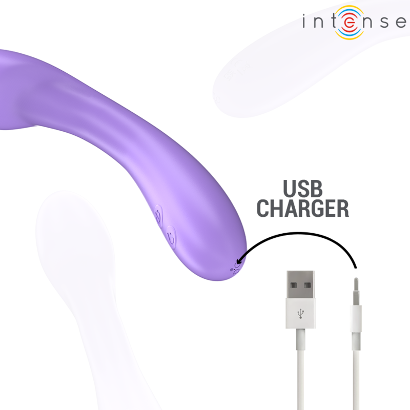 INTENS - BECKY VIBRATOR 19 CM VERWARMBAAR 7 TRILLINGEN PAARS