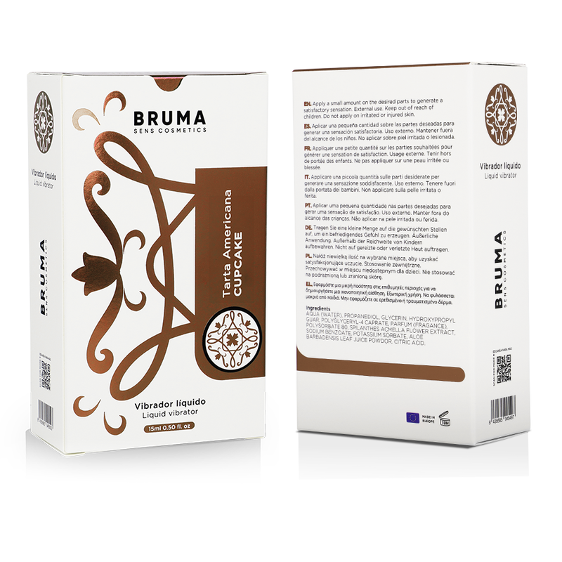 BRUMA - LIQUID VIBRATOR ULTRA GLIJDEND CUPCAKE 15 ML