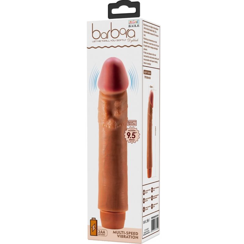 BAILE - DYBBUK REALISTISCHE VIBRATOR 24 CM MULAT