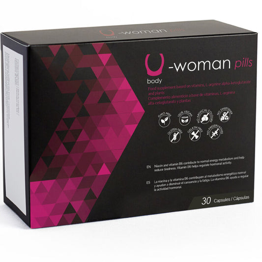 500 COSMETICS - U-WOMAN VERHOOGT VROUWELIJKE LIBIDO - 30 CAPSULES