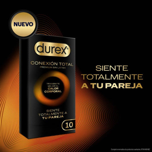 DUREX - TOTAL CONNECTION ULTRA FIJN LATEXVRIJ 10 STUKS