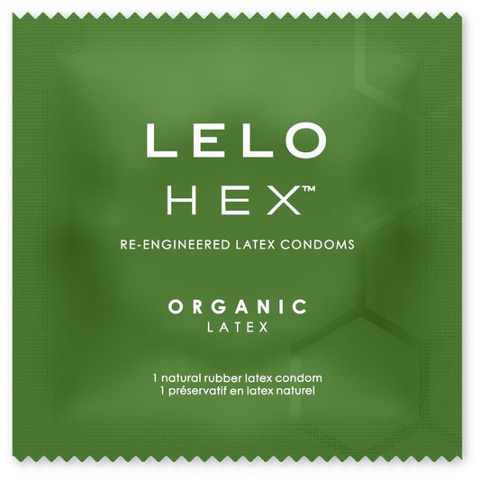 LELO - HEX BIOLOGISCH CONDOOM DOOS 3 STUKS