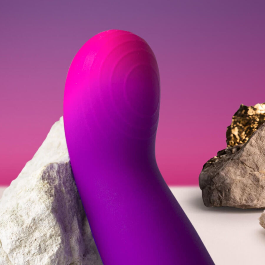 ROCKS-OFF - GLOW GIRL VIBE DISCREET PAARSE G-SPOT VIBRATOR