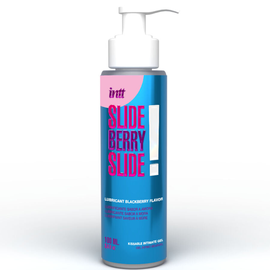 INTT RELEASES - KUSBAAR INTIEM GLIJMIDDEL OP WATERBASIS MET BRAMENSMAAK 100 ML