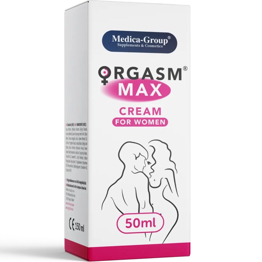 MEDICA GROUP - ORGASM MAX INTIEMCRÈME VOOR VROUWEN 50 ML