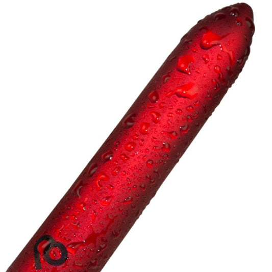 ROCKS-OFF - OPLAADBARE VIBRERENDE KOGEL POPPY ROOD