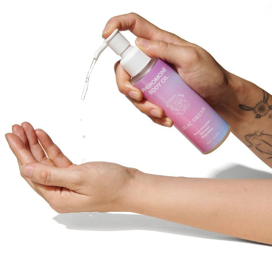 EYE OF LOVE - BLOOM LILAC DREAM BODY OIL MET FEROMONEN 120 ML