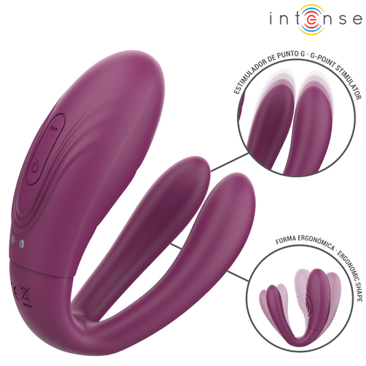 INTENSE - SANDRA TAPPING- EN TRILLINGSKLEMSTIMULATOR AFSTANDSBEDIENING