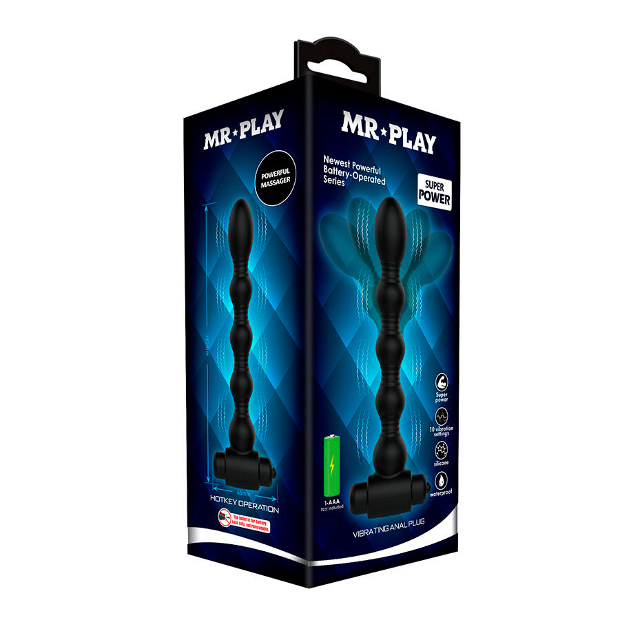 MR PLAY - TRILLENDE ANAALPLUG MASSAGER