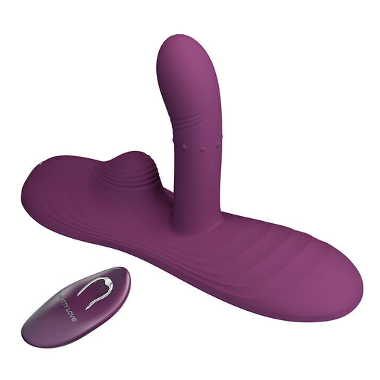 PRETTY LOVE - LUKA ZIT-VIBRATOR MET WARMTED EFFECT EN AFSTANDSBEDIENING
