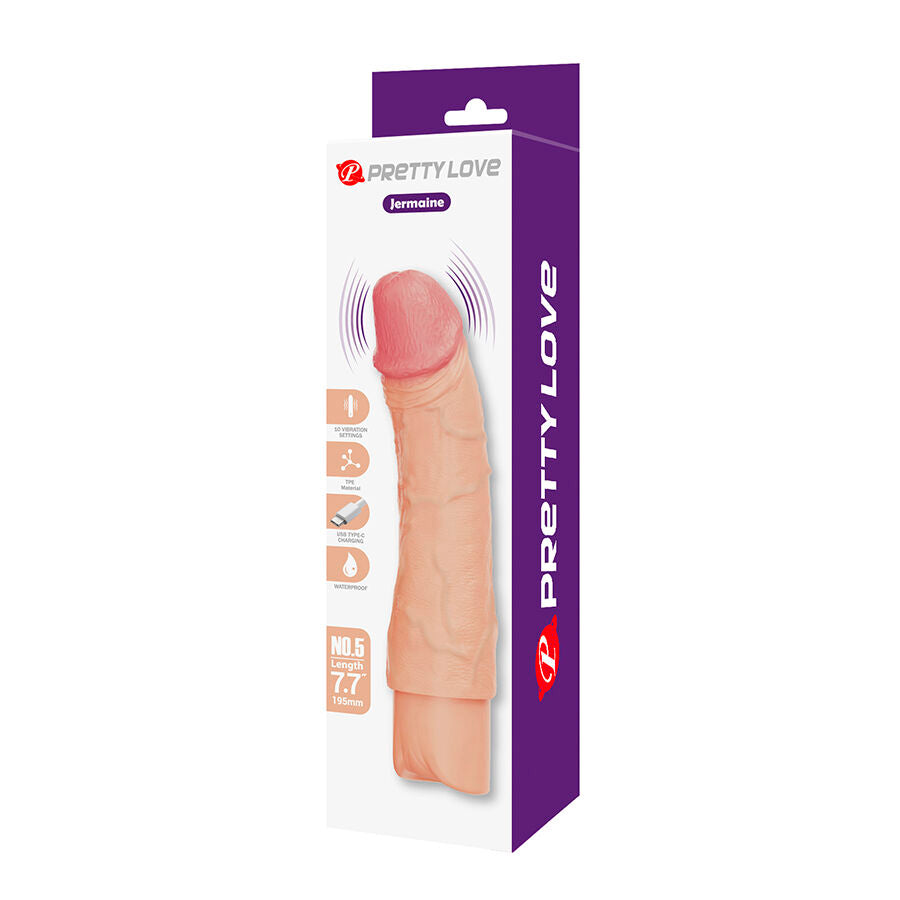 PRETTY LOVE - JERMAINE FLEXIBELE REALISTISCHE VIBRATOR