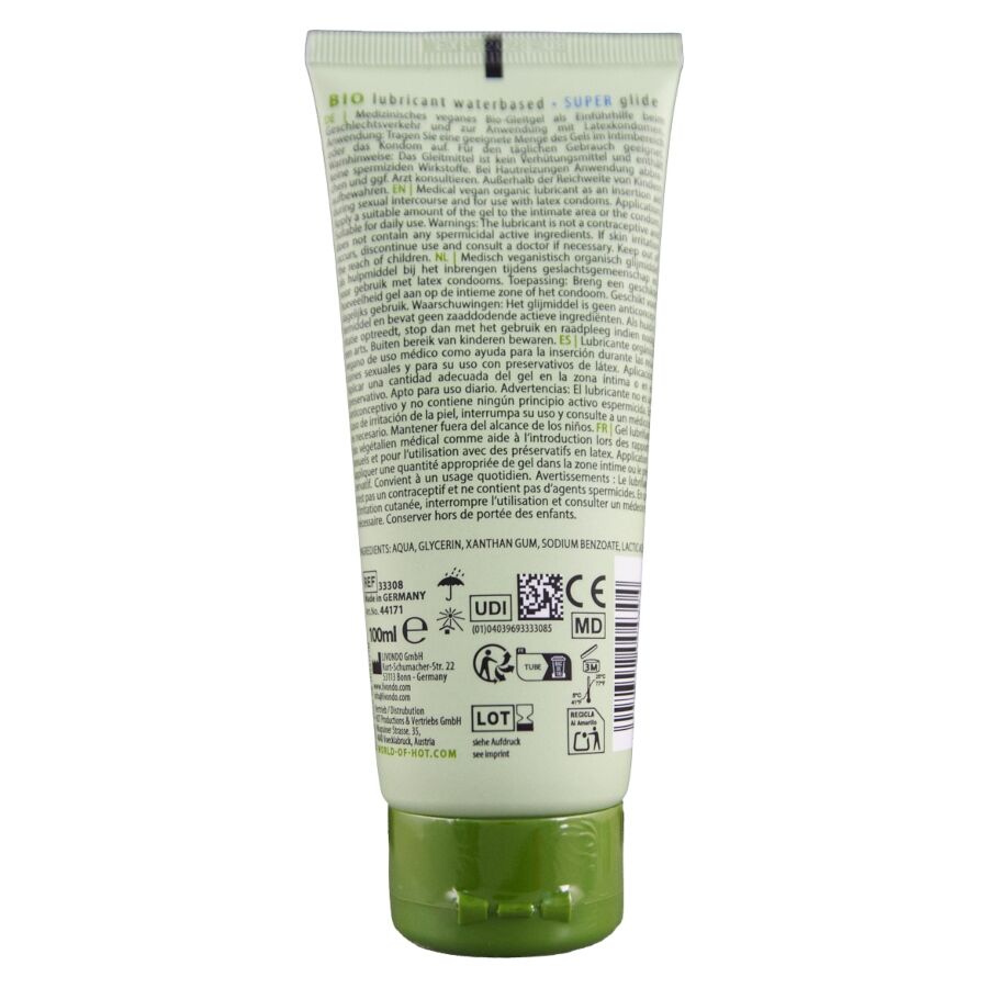 HOT - BIO GLIJMIDDEL OP WATERBASIS 100 ML