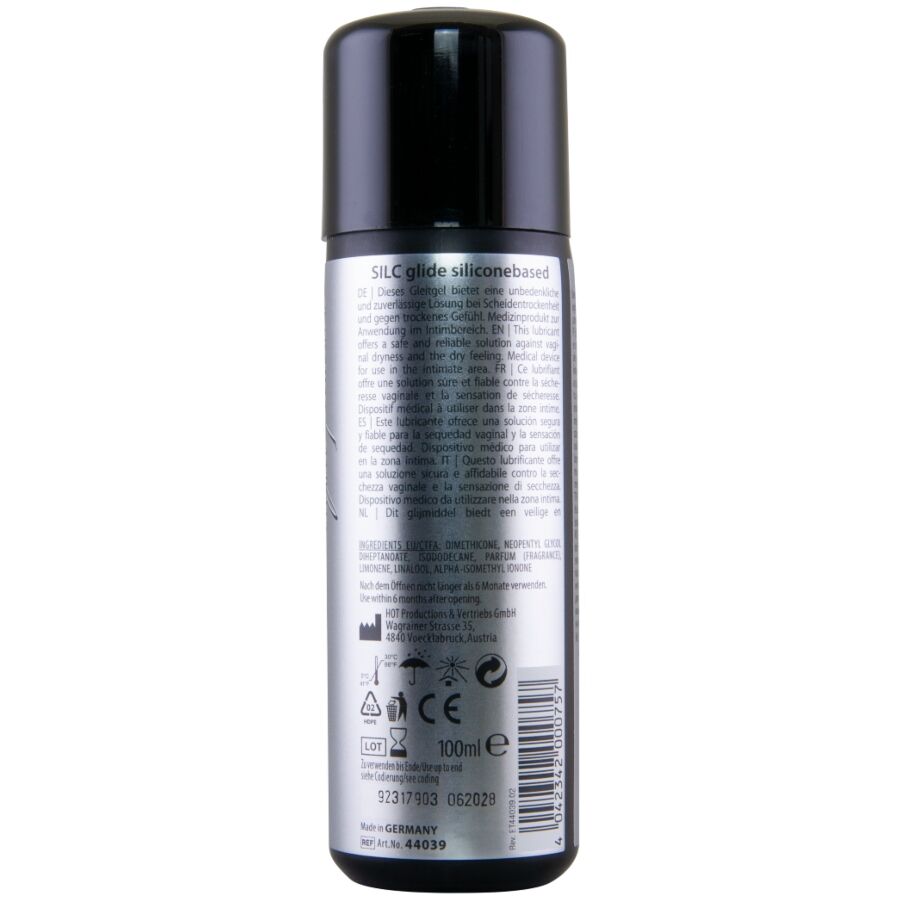 HOT - SILC GLIDE GLIJMIDDEL OP SILICONENBASIS 100 ML