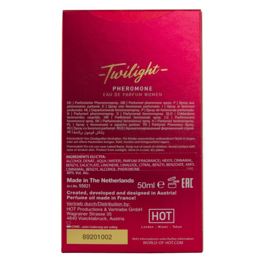 HEET - TWILIGHT FEROMOON PARFUM VROUWEN 50 ML