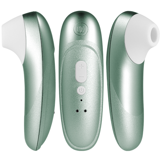 WOMANIZER - PRO VIBRERENDE CLITORALE STIMULATOR SAGEGROEN