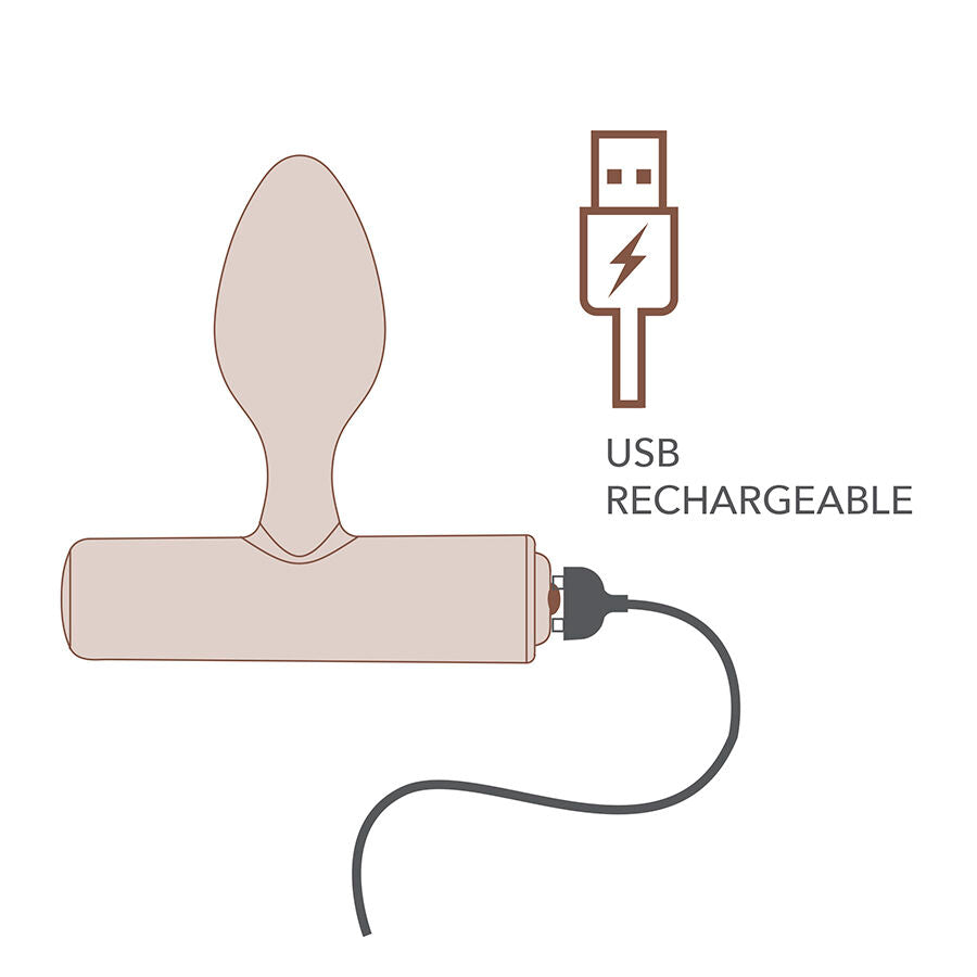 ROCKS-OFF - NOVA SOLARIS OPLAADBARE SLANKE & KRACHTIGE ANALE PLUG 16 FUNCTIES PAARS