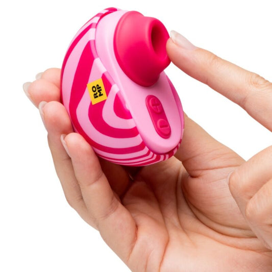 ROMP - SPIN CLITORALE ZUIGNAP MET ROterende OPENING EN SLUITING