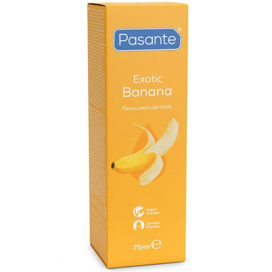 PASANTE - GLIJMIDDEL OP WATERBASIS MET BANANENSMAAK 75 ML