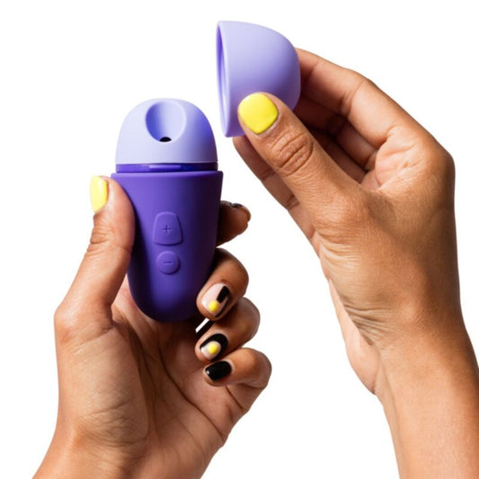 ROMP - GRATIS X CLITORALE STIMULATOR MET DEKSEL 10 NIVEAUS OPLAADBAAR PAARS