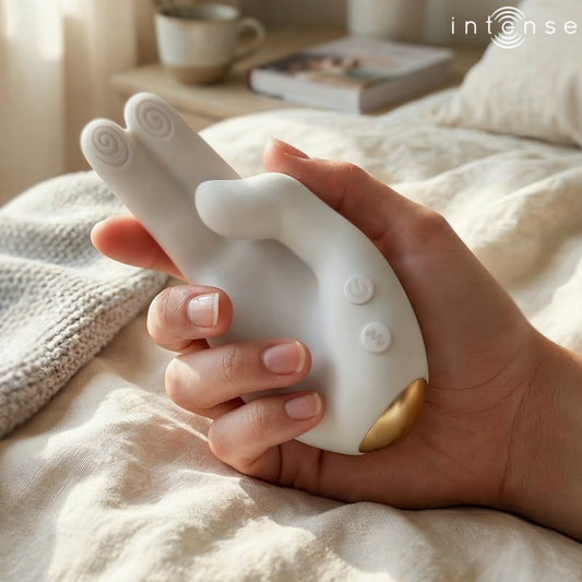 INTENSE - JIMMY HANDVORMIGE MULTIFUNCTIONELE STIMULATOR MET TRILLING EN WARMTE