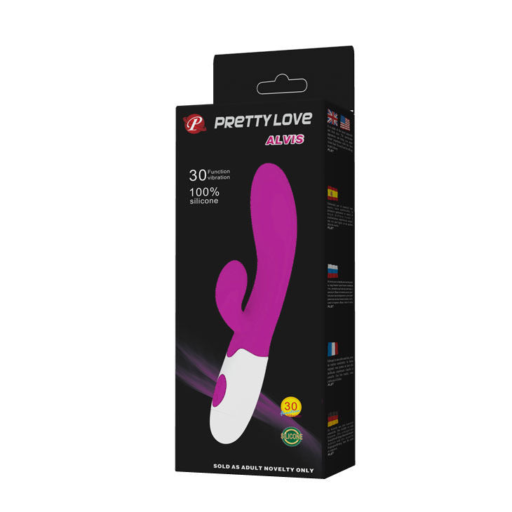 PRETTY LOVE - FLIRTATION ALVIS VIBRATOR MET KLITORISSTIMULATOR