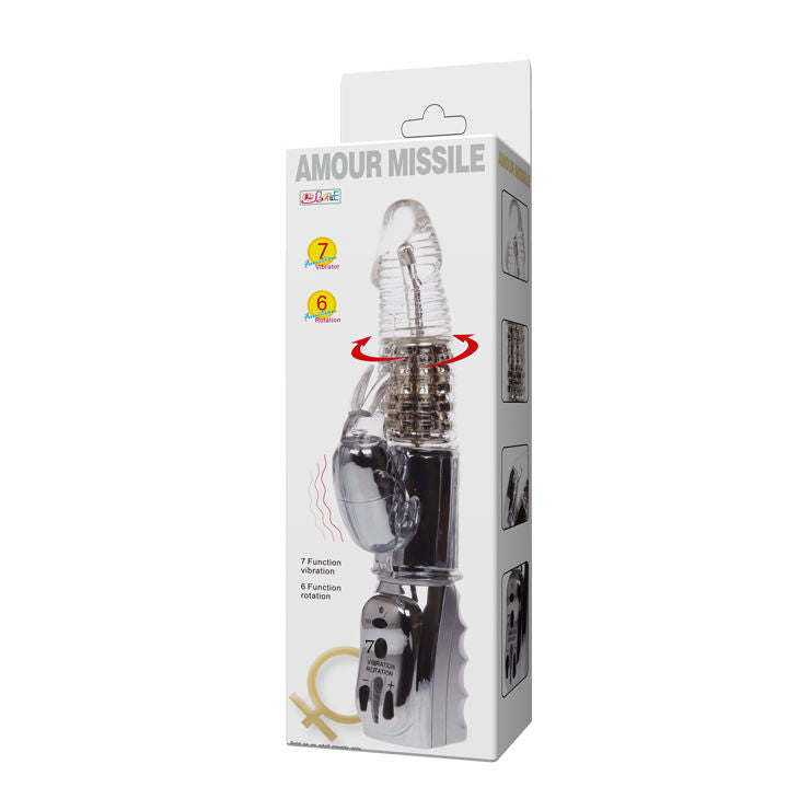 BAILE - LIEFDES RAKET TRANSPARANT ROTATOR 26,5 CM