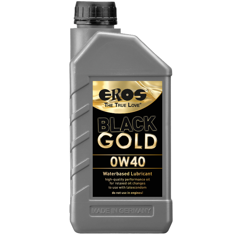 EROS - BLACK GOLD 0W40 WATERGEDRAGEN GLIJMIDDEL 1000 ML