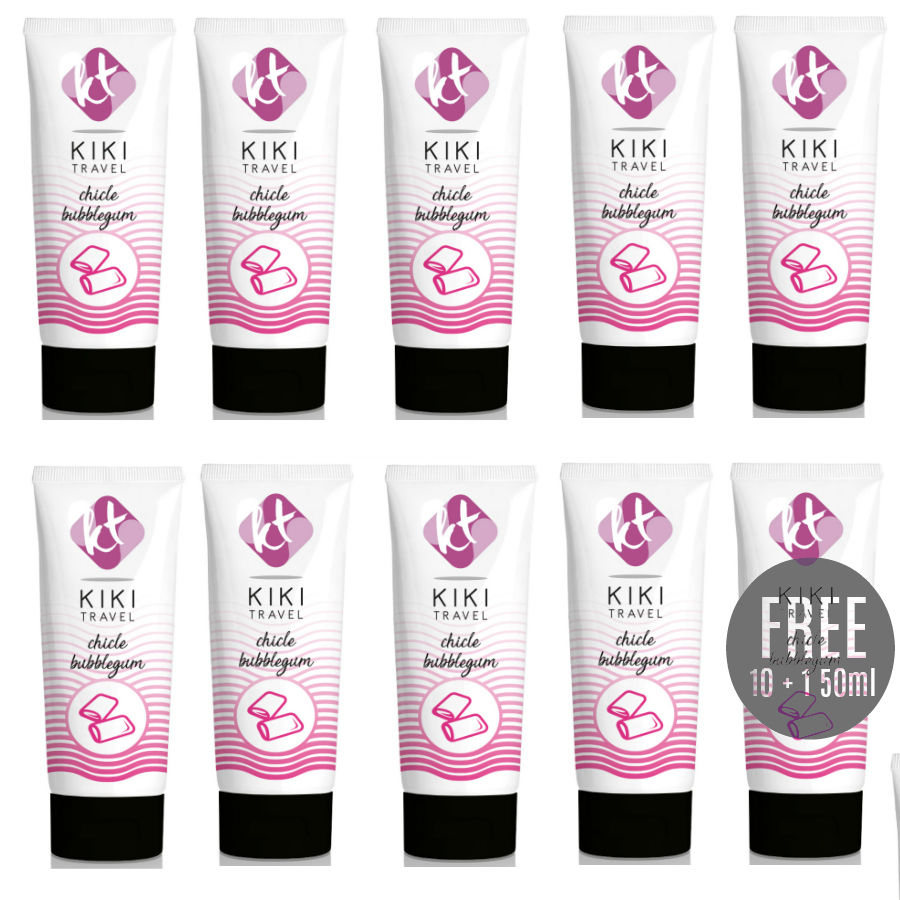 KIKÍ TRAVEL - KAUWGOMBESTRIJKMIDDEL 50ML 10 + 1 GRATIS