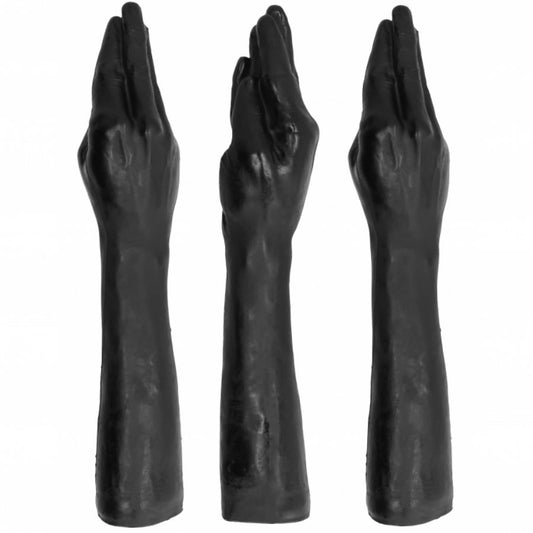 GEHEEL ZWART - VUIST REUZEN VUISTING 40 CM
